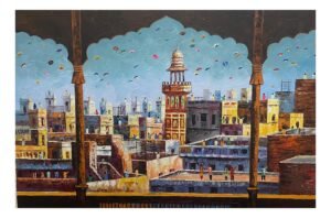 Wazir Khan Mosque Through the Window