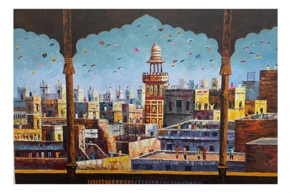 Wazir Khan Mosque Through the Window