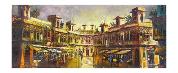 Twilight Over Old Lahore