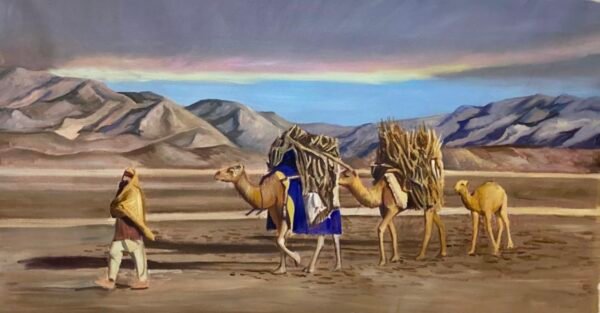Desert Caravan – Journey of Camels