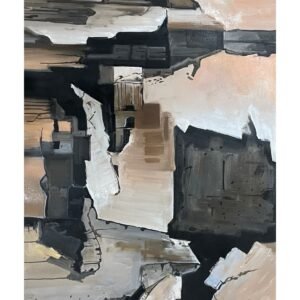 Abstract Fractured Silence