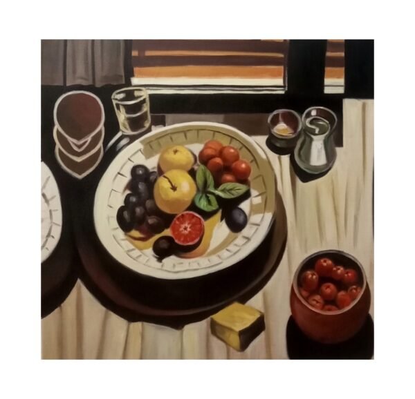 Abundance on the Table – Still Life with Fruits